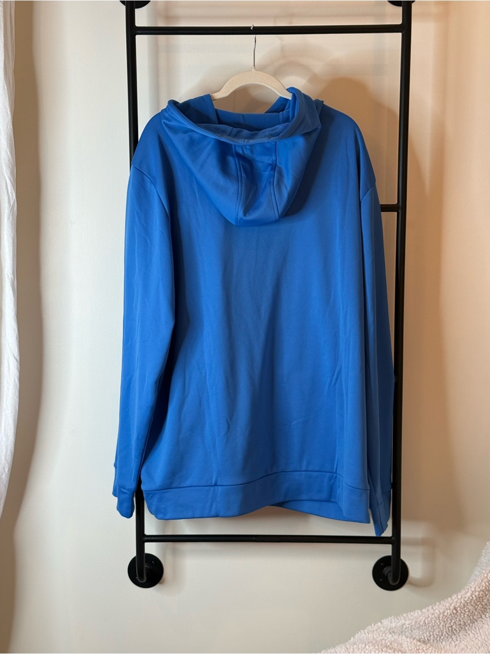 Under Armour Men’s Blue Atlantis Pullover Hoodie with Embossed Logo - Picture 6 of 7